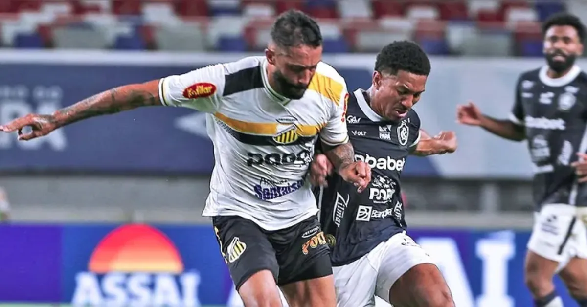 No 1° turno, Remo e Novorizontino empataram em 1x1 no estádio Mangueirão, em Belém.