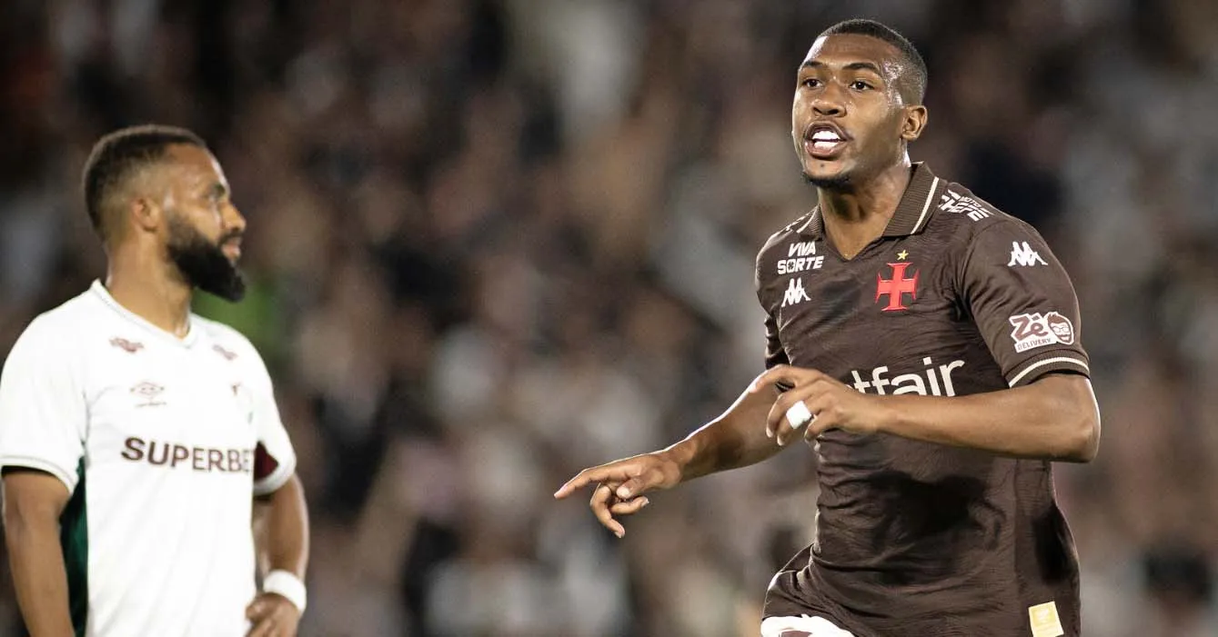 Rayan marcou o primeiro gol e participou do segundo, marcado por Nuno Moreira