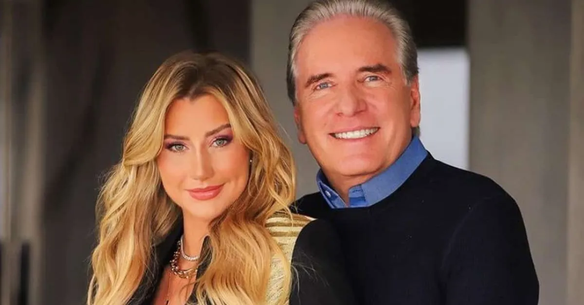 Ana Paula Siebert e Roberto Justus