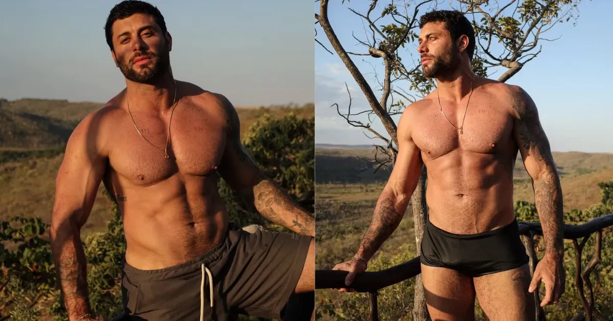 O modelo e DJ Jesus Luz, ex-namorado da cantora Madonna.