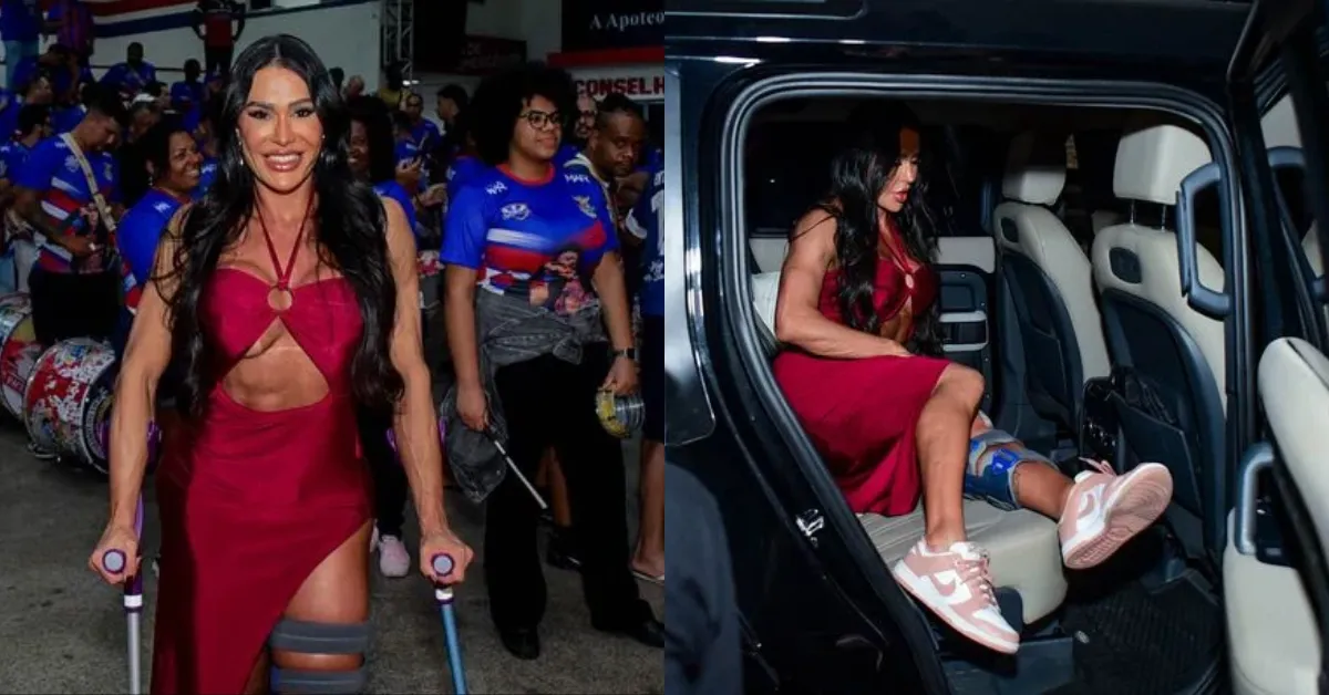 A musa foi abordada quando parou em um posto de gasolina para abastecer