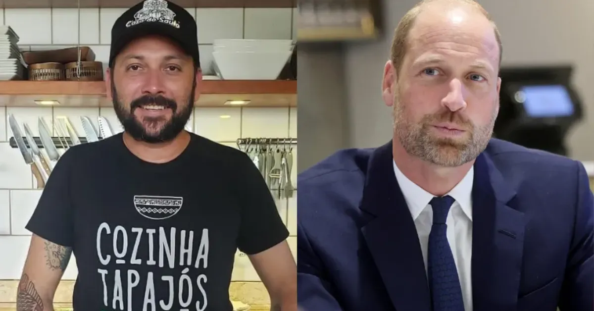 Chef paraense e príncipe William