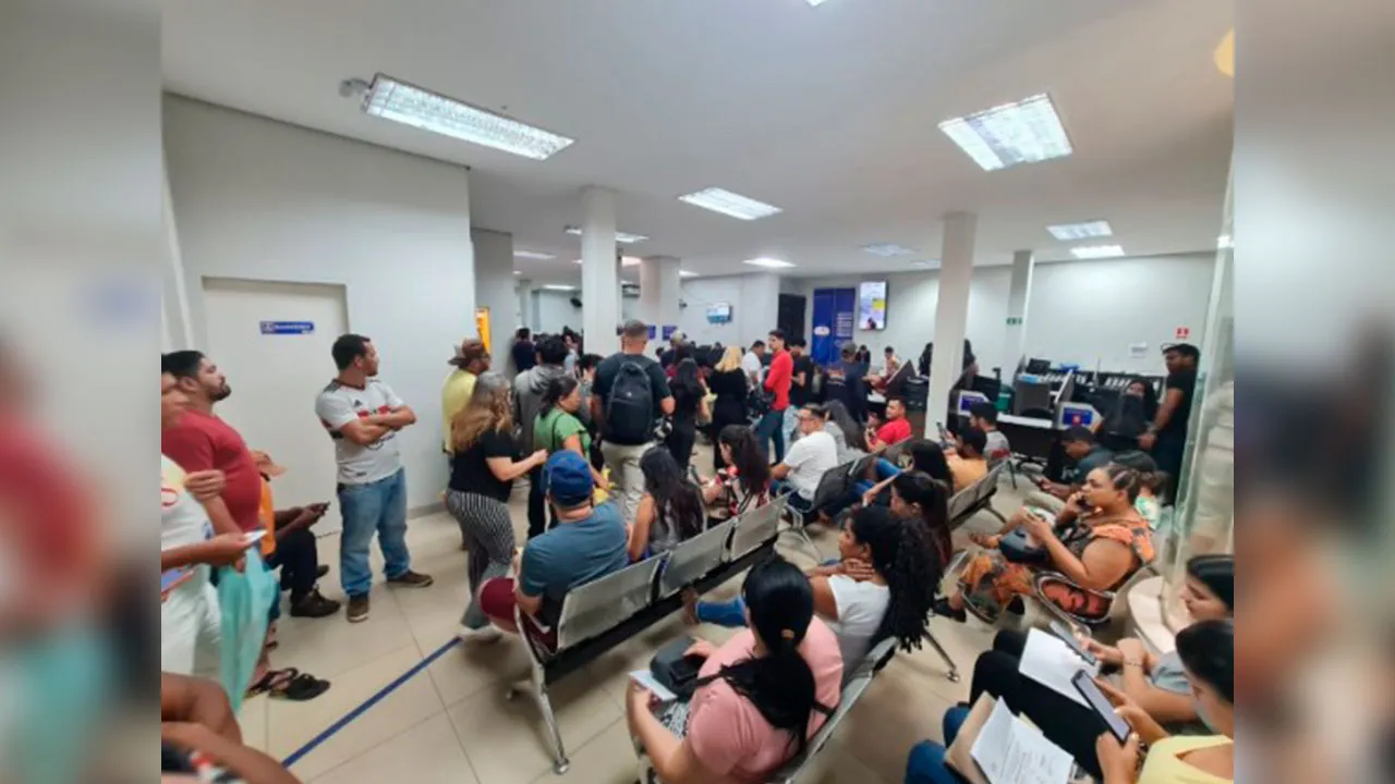 Cartórios em Parauapebas estão lotados desde esta quinta-feira (18) após o anúncio do PSS