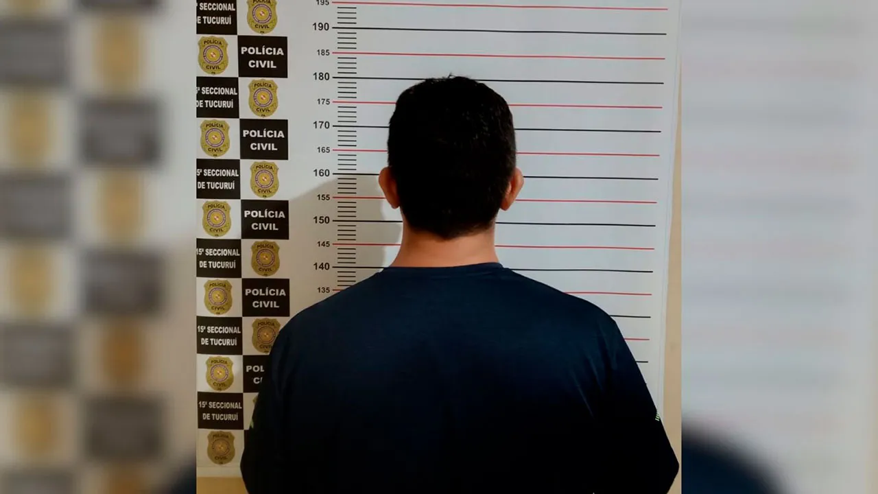 Autor do crime, a vítima e testemunhas foram conduzidas até a Seccional para lavratura do auto de prisão em flagrante