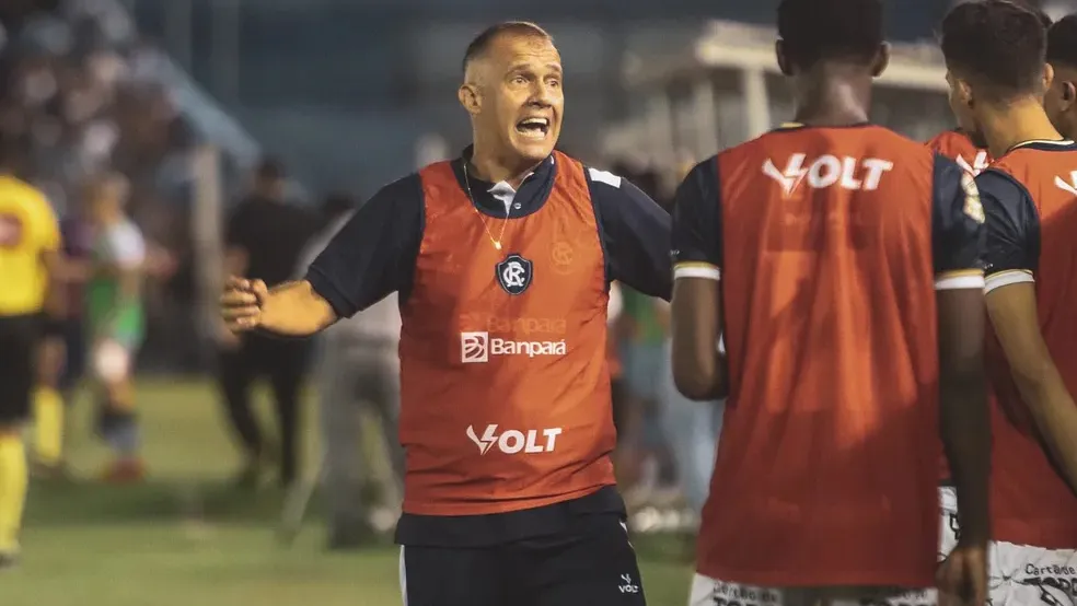 Técnico Eduardo Baptista foi campeão da Copa Verde com o Remo em 2021