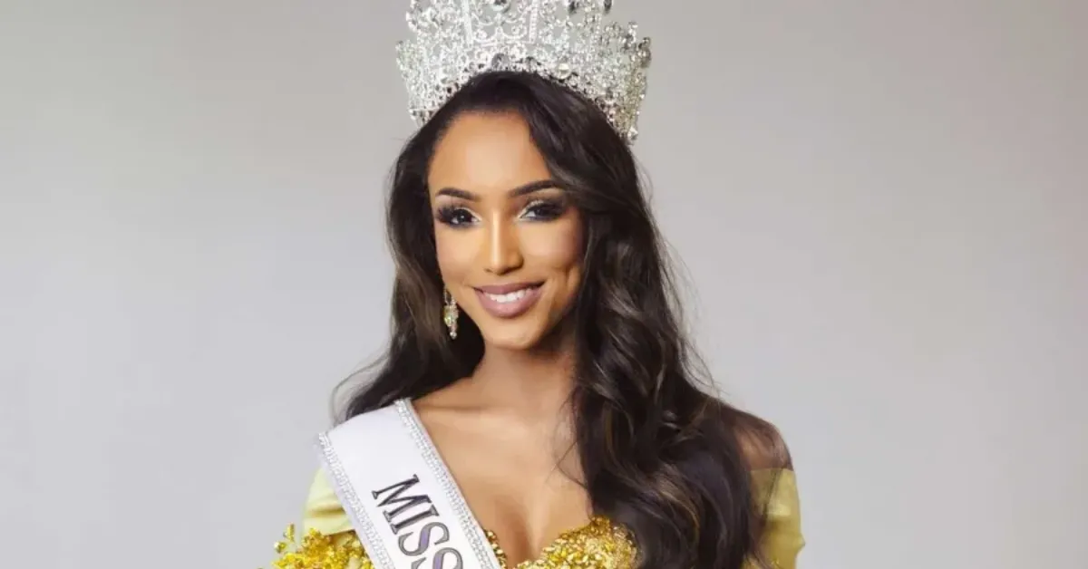 Gabrielle Henry, Miss Jamaica Universo, que segue internada na UTI após acidente na passarela durante a fase preliminar do concurso.