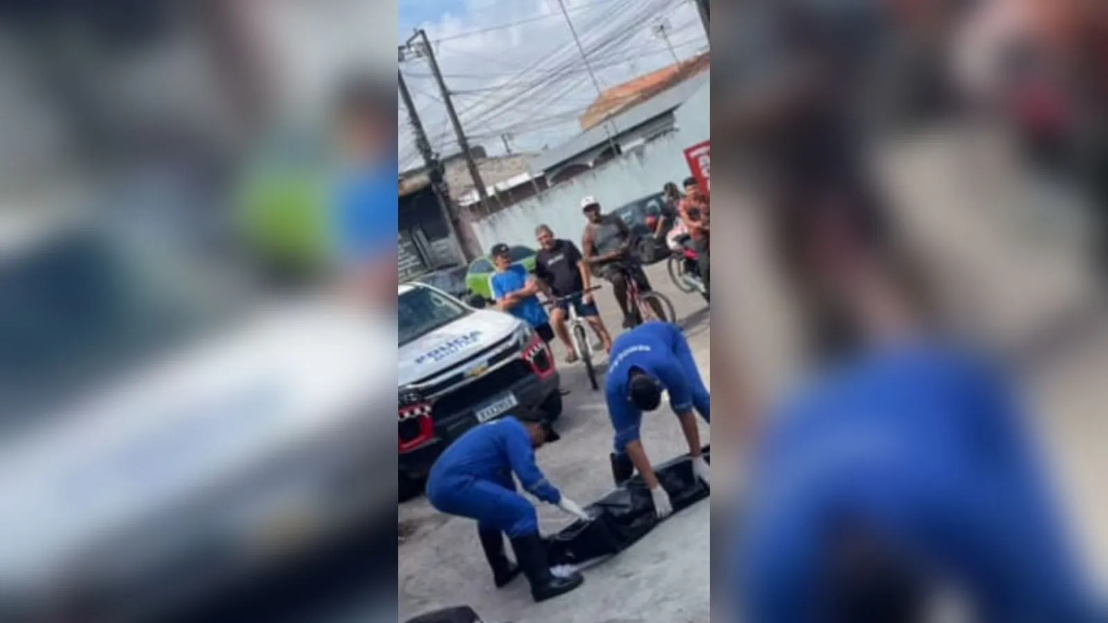 Polícia Científica do Pará foi acionada para fazer a remoção do corpo do homem, encontrado nas proximidades do Mangueirão, em Belém.
