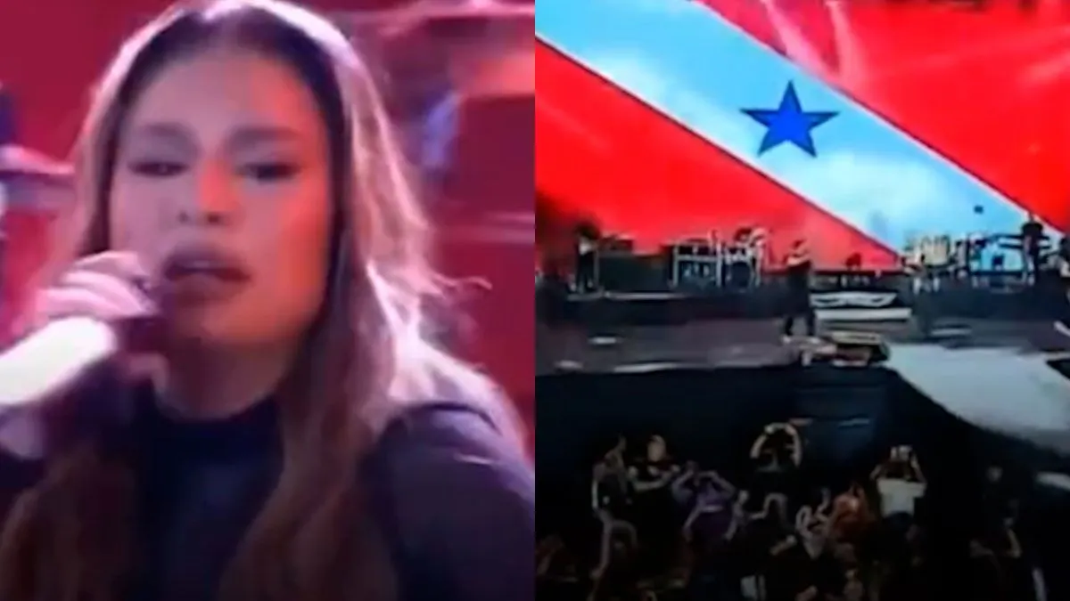 A bandeira do Pará exibida durante um show de Simone Mendes em Manaus rendeu comentários e muita curiosidade na web.
