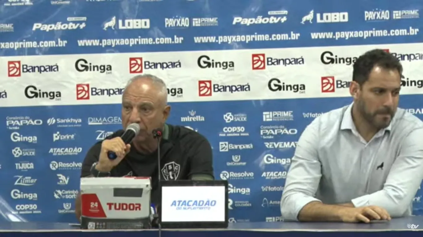 Márcio Fernandes avalia empate do Paysandu e projeta retorno à Curuzu, destacando evolução defensiva e desafios na criação de jogadas
