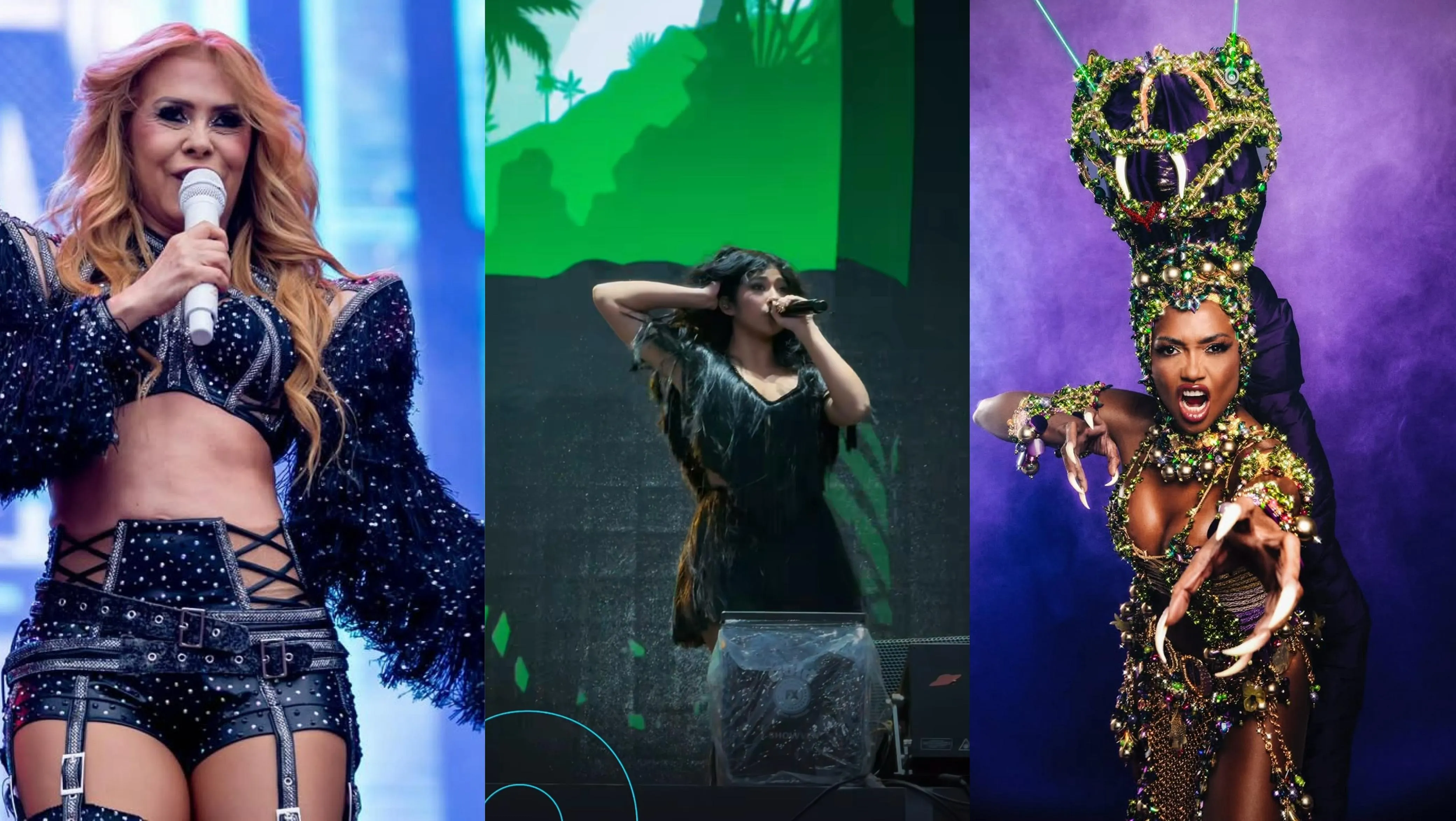 Cada artista leva consigo a identidade cultural de seu território, em shows que mesclam tradição, inovação e performance.