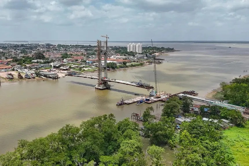 Cerimônia será a partir das 9h e marca a entrega oficial da ponte estaiada.
