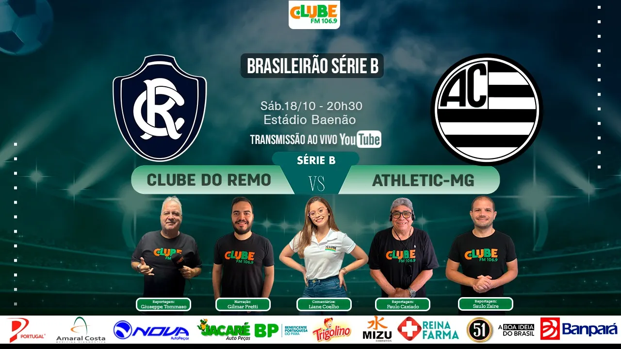 Rádio Clube e o DOL trazem todos os detalhes do jogo de logo mais