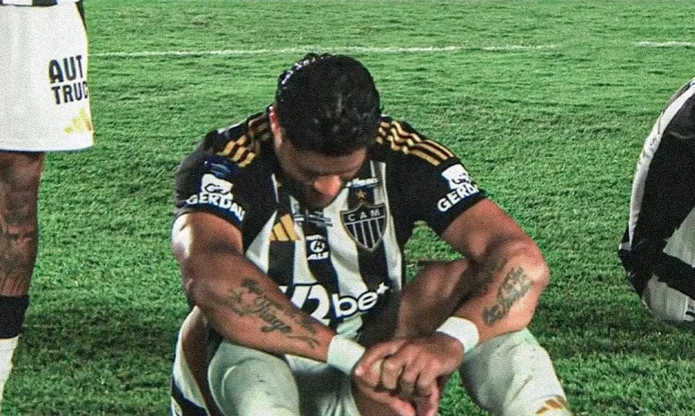 O atacante Hulk desperdiçou uma das cobranças de pênalti para o Galo.