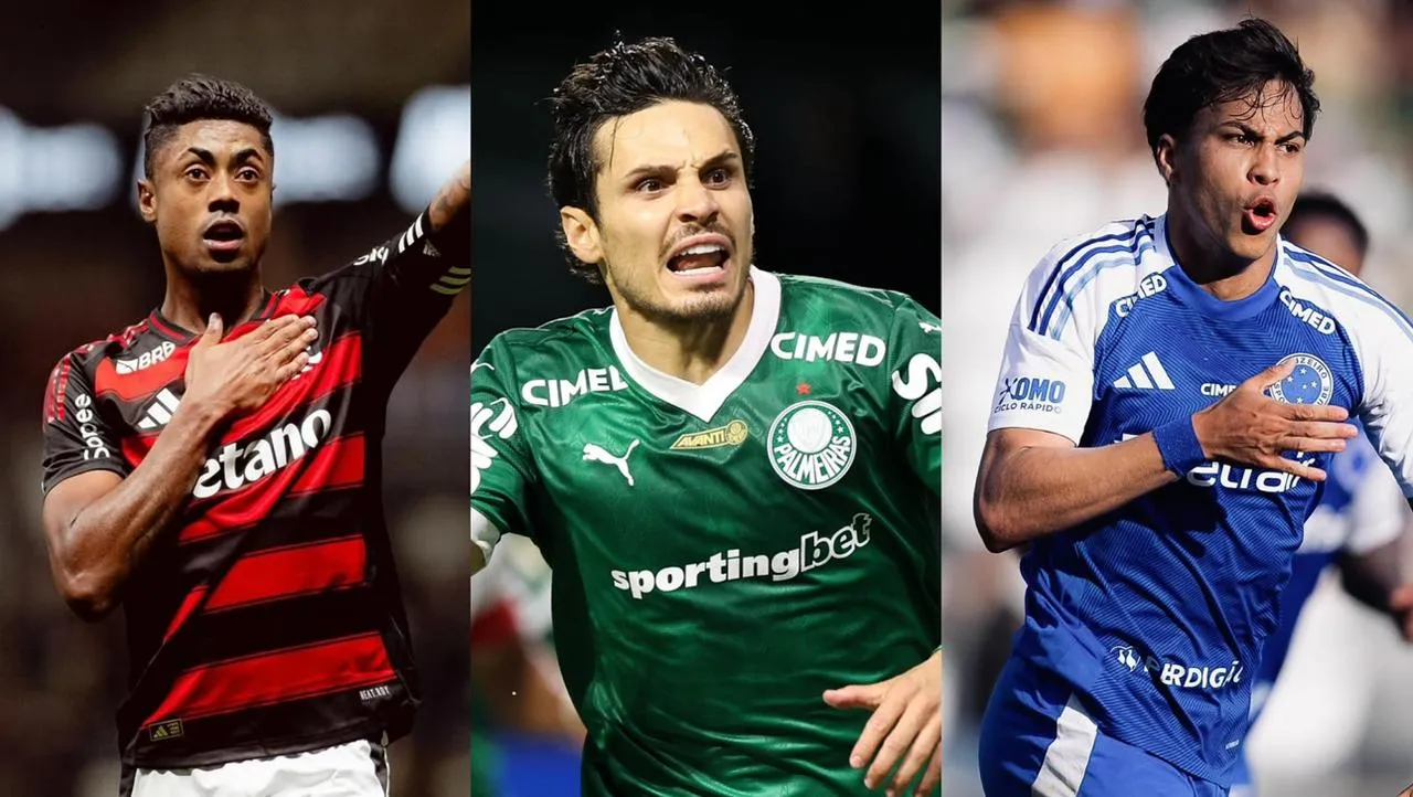 Flamengo é o favorito, mas Palemiras e Cruzeiro mantém as esperanças