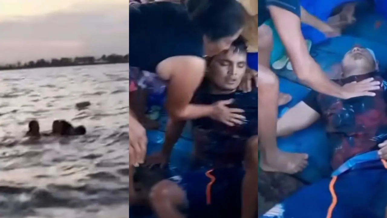 Todas as vítimas foram resgatadas com vida.