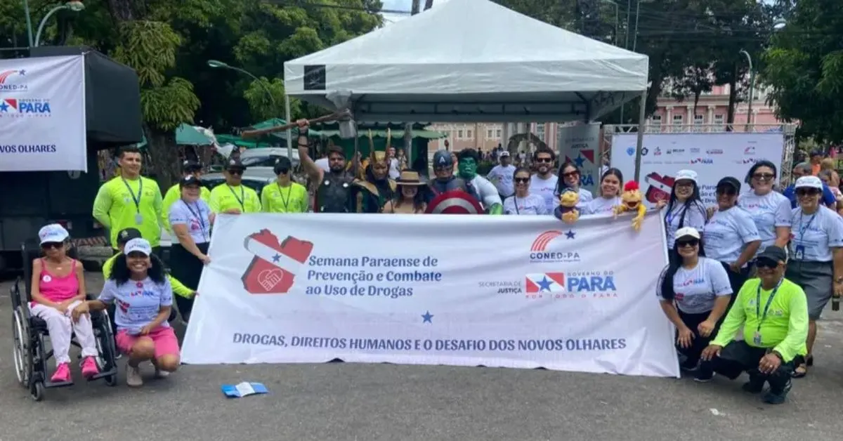 Com super-heróis e material educativo, campanha busca conscientizar crianças, jovens e famílias sobre prevenção às drogas