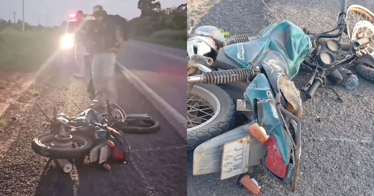 Colisão entre ônibus da banda "Papo em Off" e motocicleta deixa um morto na BR-010, em São Miguel do Guamá.