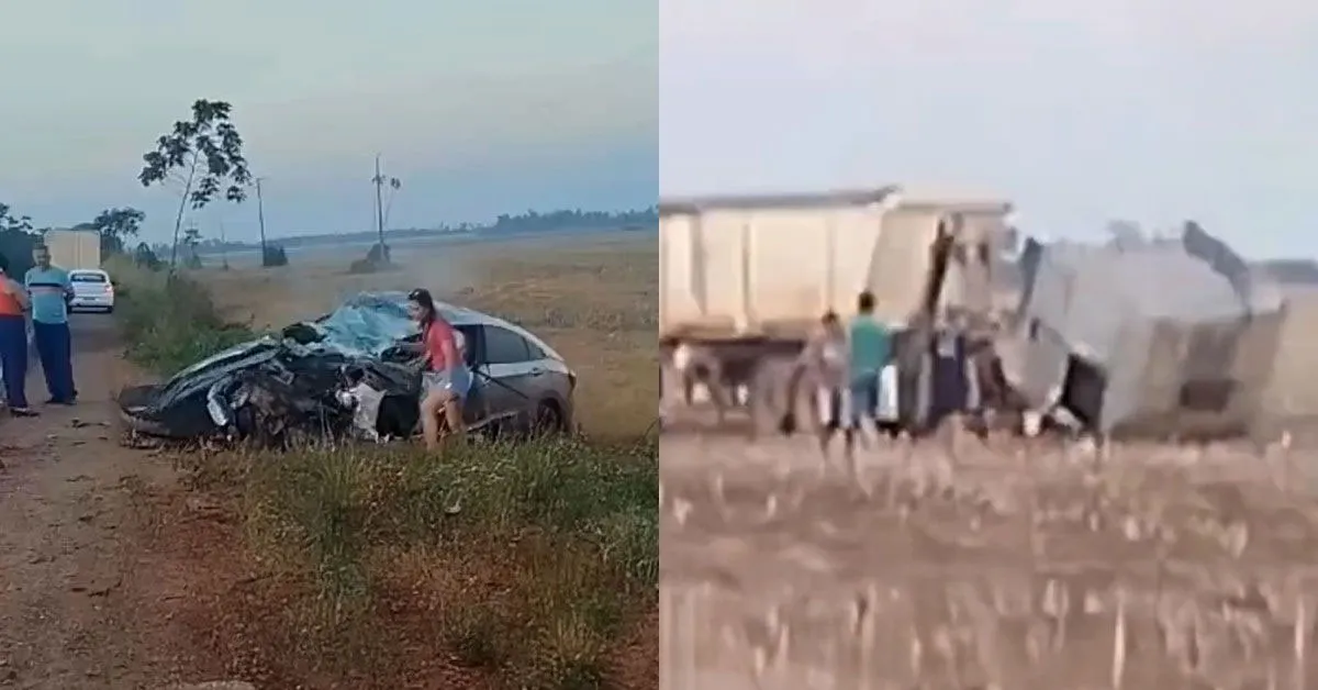 Cinco pessoas morreram em grave acidente no Pará.