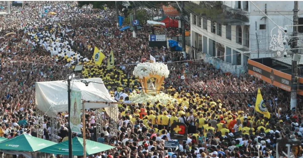 Ao todo, 1.160 guardas municipais reforçaram o efetivo da Polícia Militar e das demais forças de segurança, garantindo tranquilidade durante todo o trajeto da Imagem Peregrina.