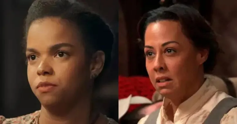 Jeniffer Nascimento e Evelyn Castro contam no É de Casa que já levaram tapas de espectadores que confundiram ficção com realidade.