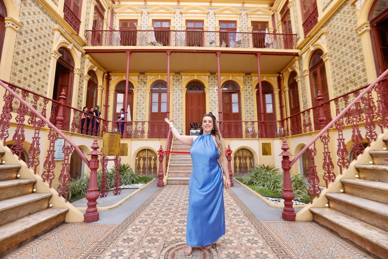 Sala fica no Palacete Pinho, na Cidade Velha, em Belém