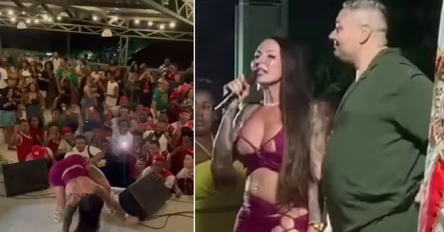 Segundo relato da própria Elisa durante seu discurso, o convite partiu do presidente da escola, Thiago Carvalho.