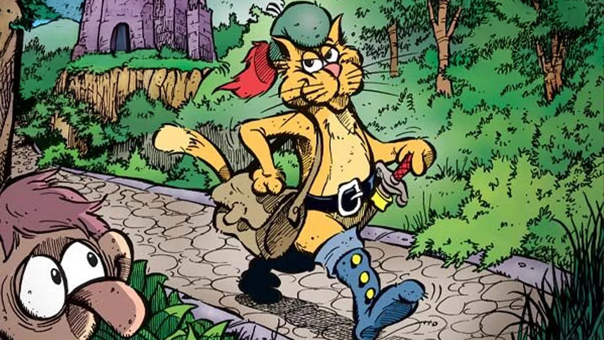 Marcatti volta à Escafandro com sua interpretação provocadora do Gato de Botas.