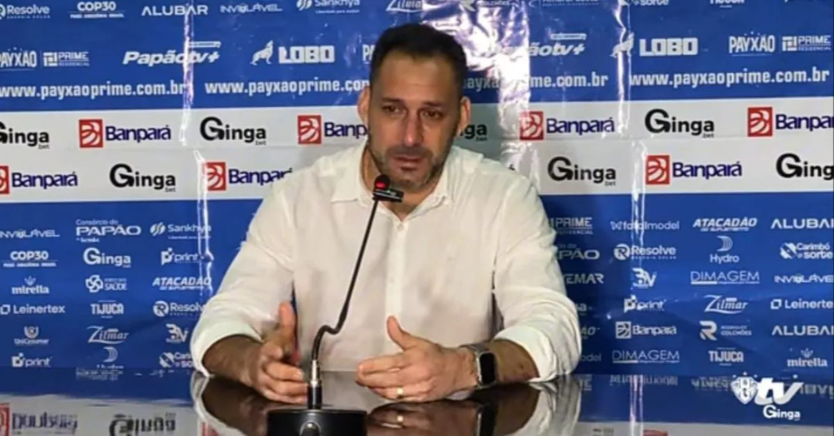 Paysandu inicia reavaliação após rebaixamento e futuro de Frontini está em xeque