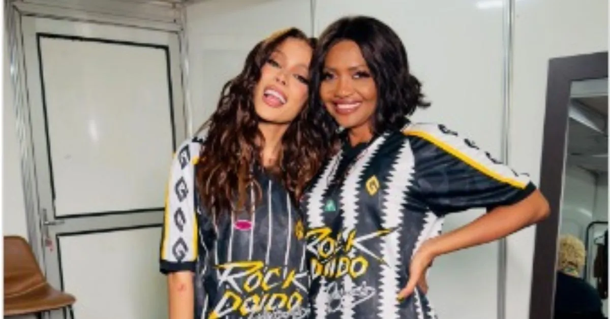 Anitta e Gaby Amarantos estiveram em Belém neste sábado (1°) para o festival Global Citizen.
