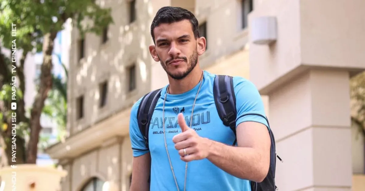 Goleiro Gabriel Mesquita do Paysandu