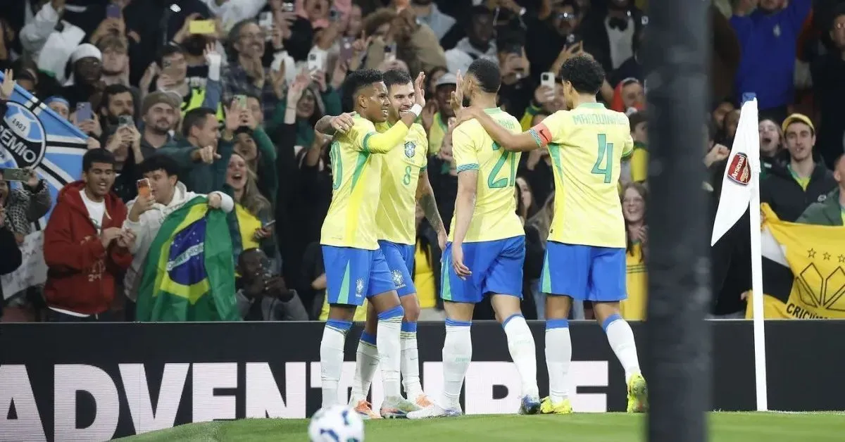 Brasil é confirmado como cabeça de chave na Copa do Mundo de 2026 após atualização do ranking da Fifa