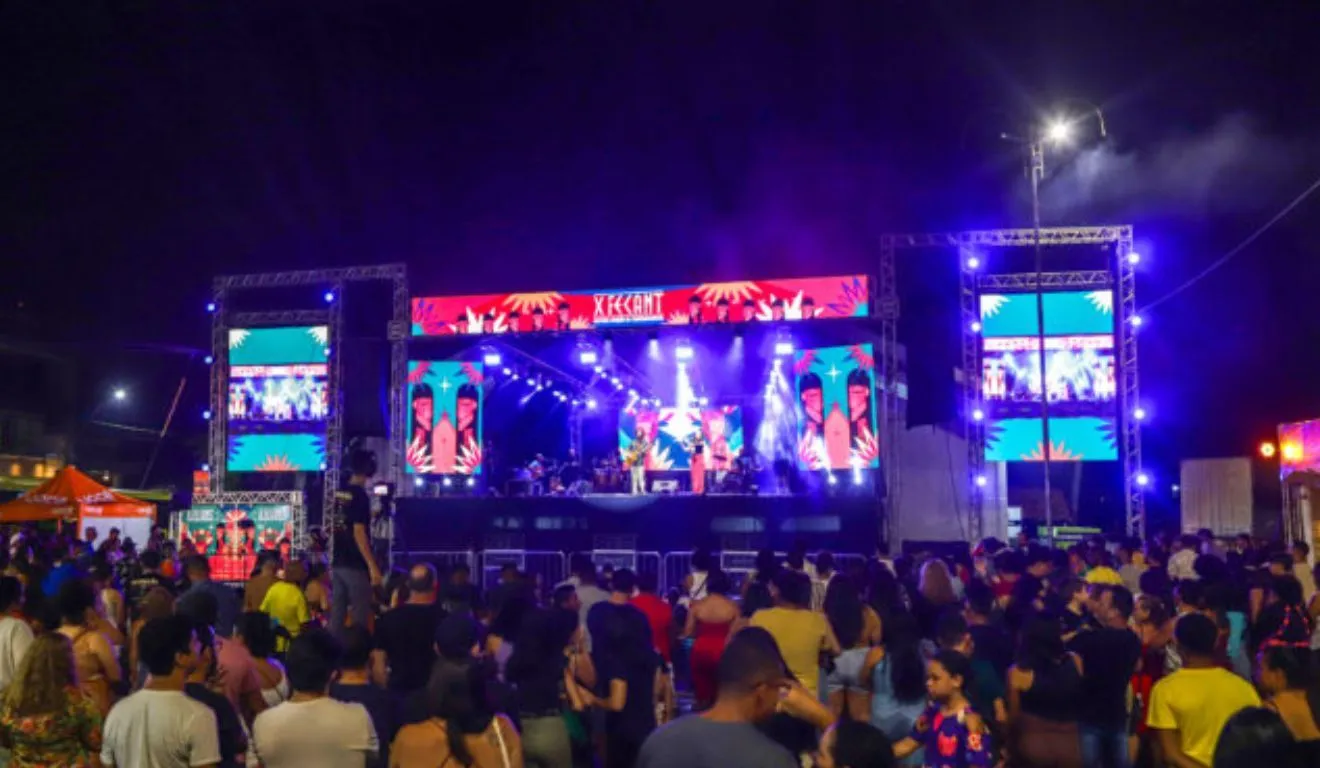 A programação também oferece shows gratuitos de Arthur Nogueira, AQNO e Reggae Town.