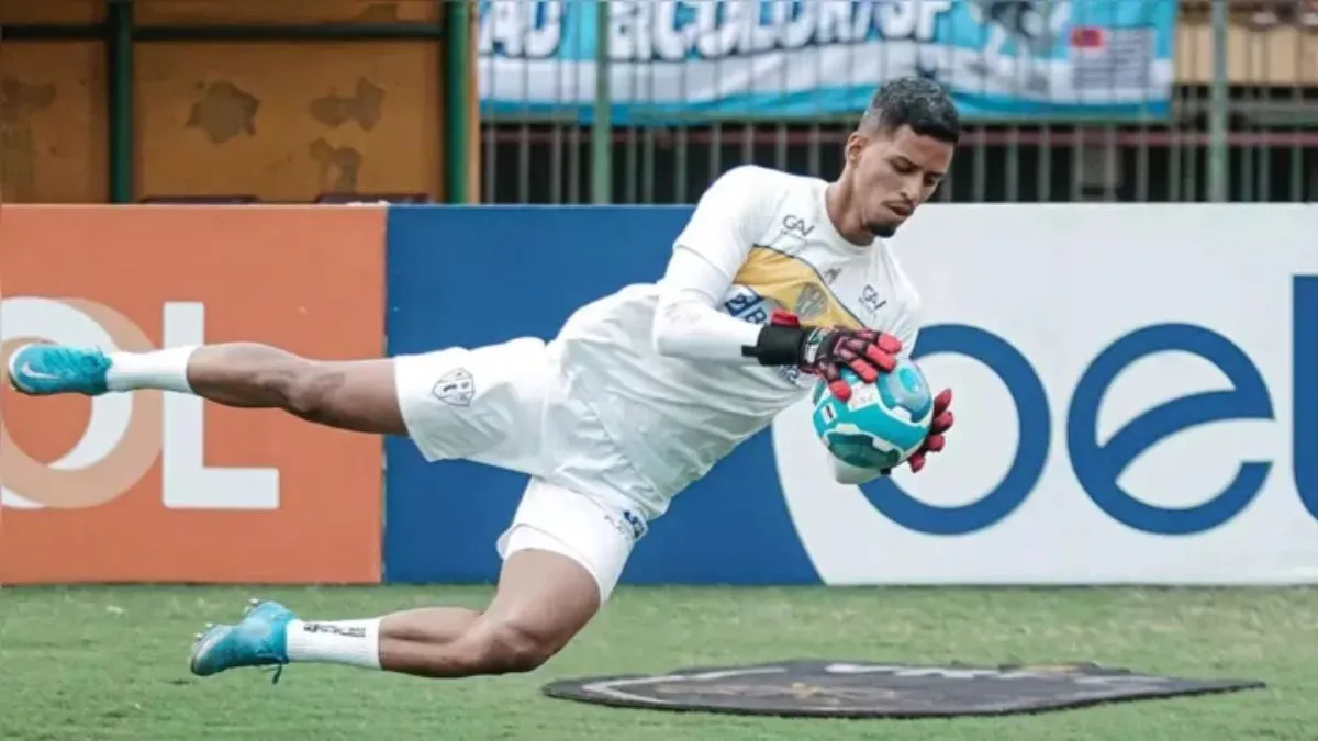 Paysandu empresta goleiro Matheus Nogueira ao São Bernardo até 2026