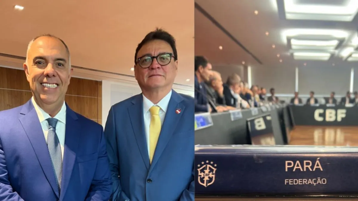 Leão é representado pelo executivo de futebol Marcos Braz, enquanto a Federação Paraense de Futebol (FPF) participa por meio de seu diretor jurídico, André Cavalcante