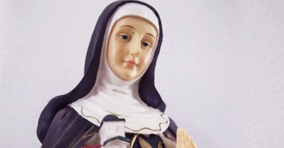 Uma das orações mais conhecidas dedicadas à santa pede por auxílio diante das dificuldades financeiras