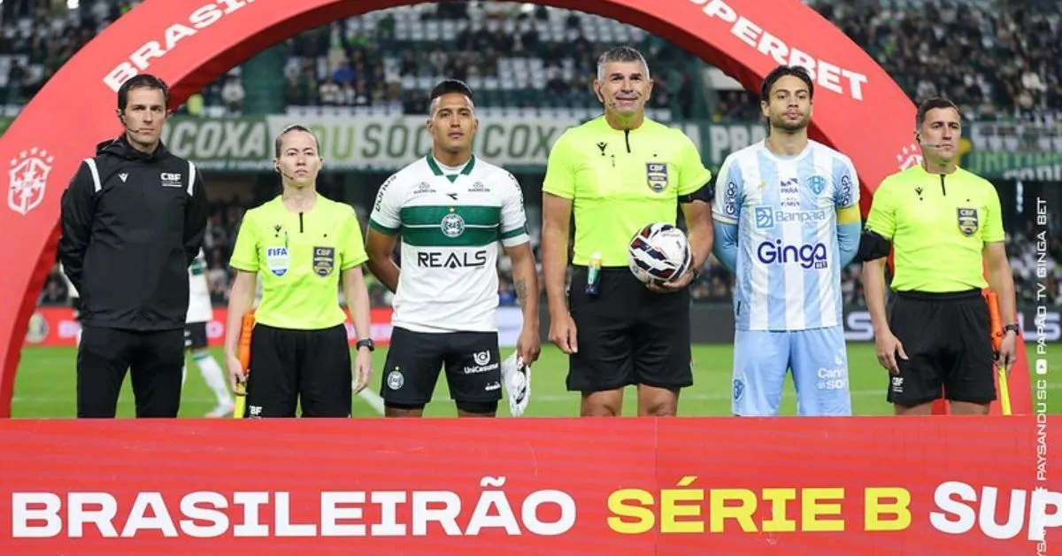 O Coritiba é o único clube que não pontuou frente ao Paysandu na Série B deste ano.