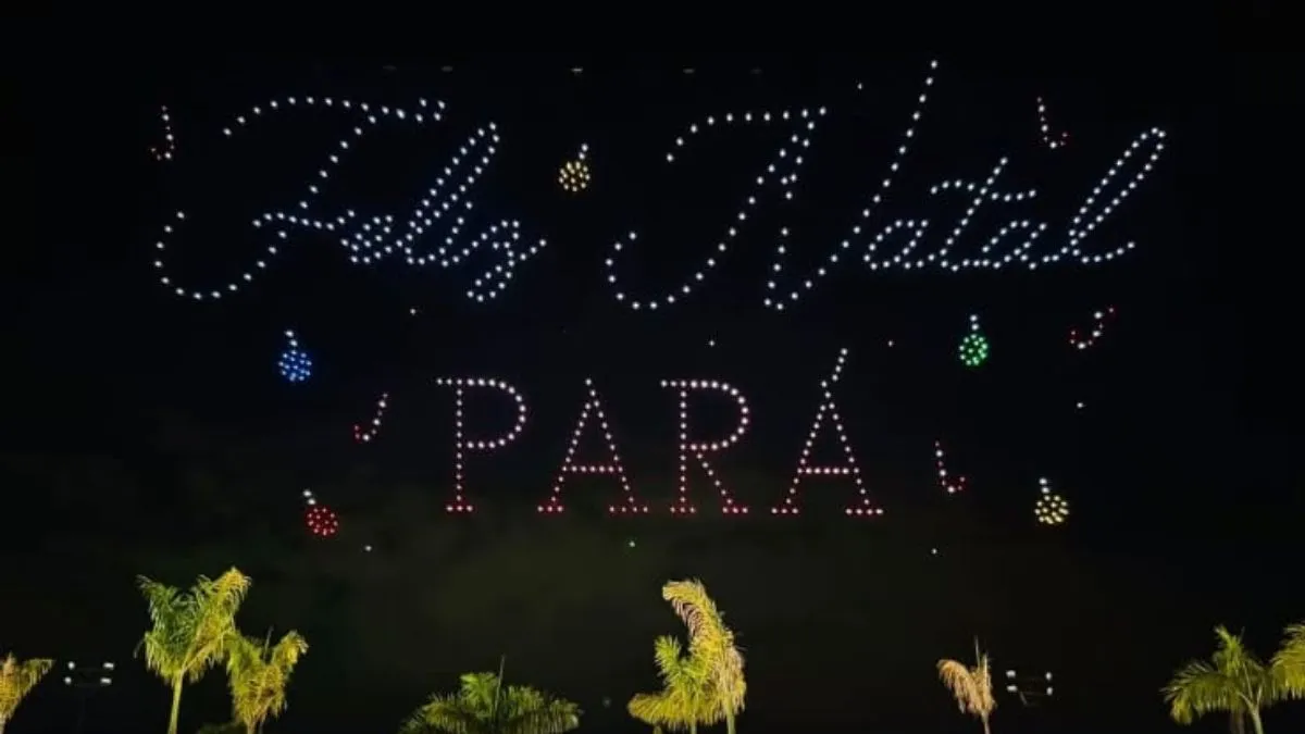 A Secretária de Cultura do Pará, Ursula Vidal, compartilhou momentos emocionantes do show de drones que marcaram a reabertura do parque.