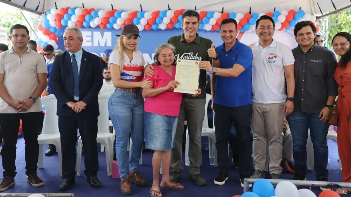 Entrega dos títulos de terra foi realizada durante a inauguração da primeira Ciretran de Marituba.