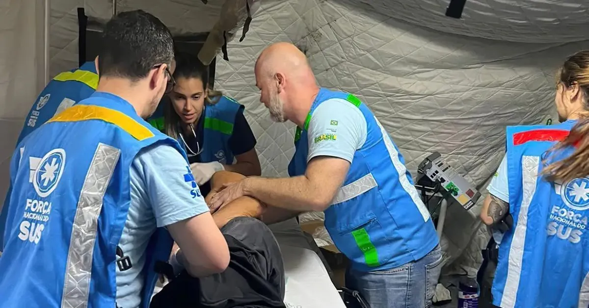 O plano prevê, entre outras, a atuação da Força Nacional do SUS nos territórios afetados por fortes chuvas.