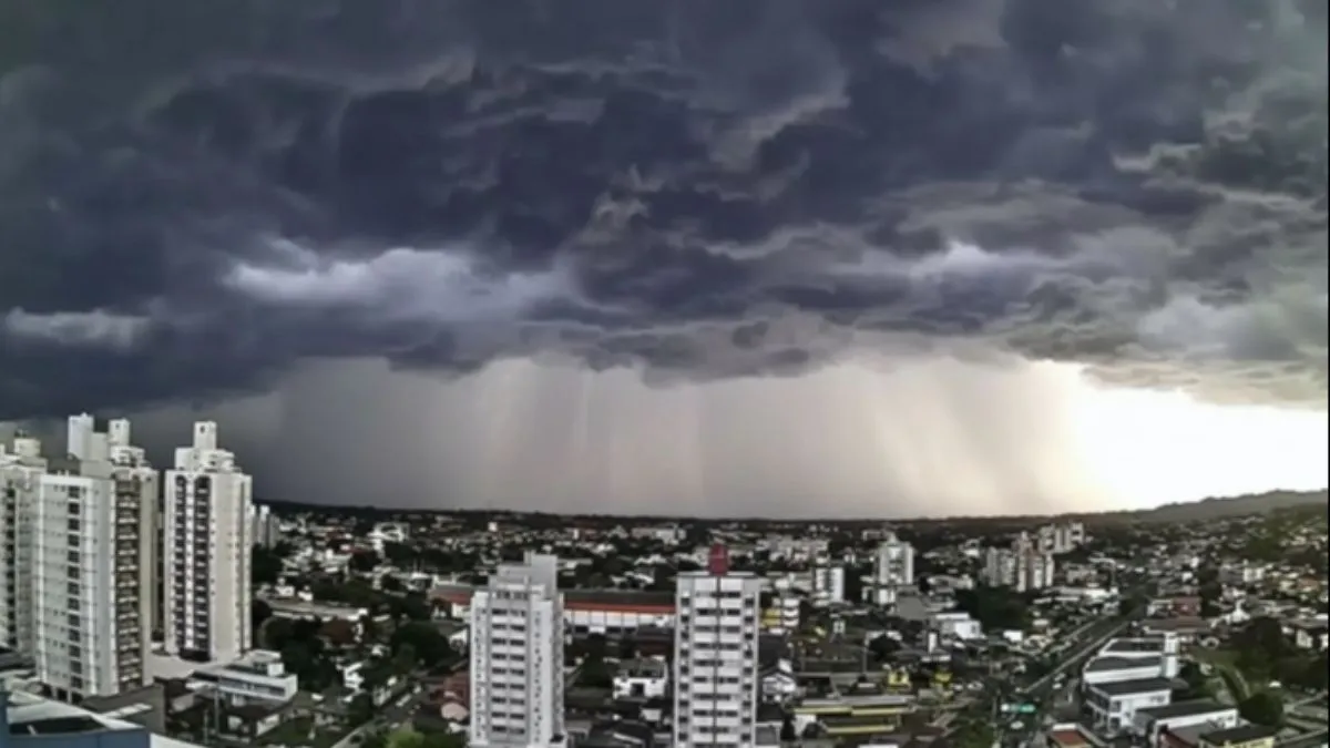 Fortes chuvas podem atingir vários estados