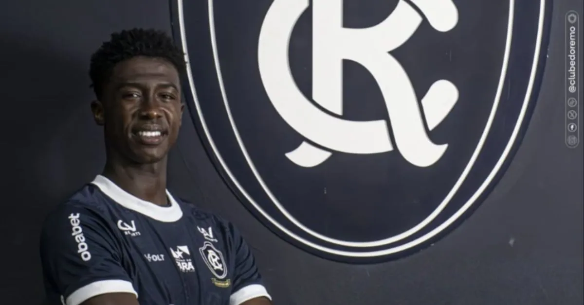 Clube do Remo apresenta atacante João Pedro como reforço para a Série B após saída de Matheus Davó