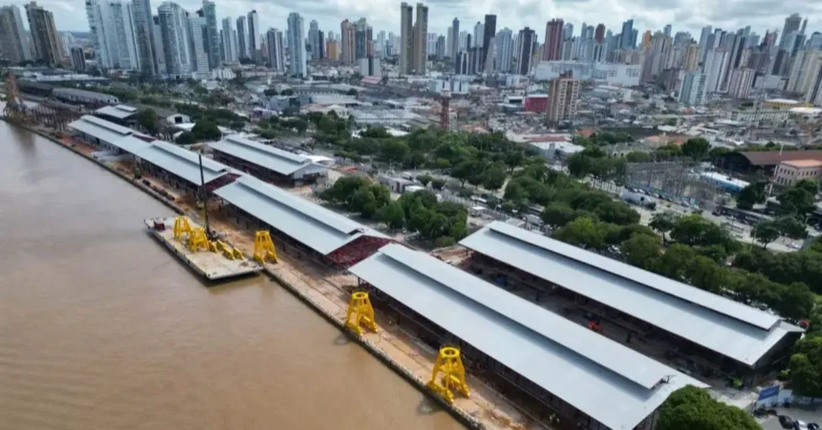 O Porto Futuro II é uma das obras que ficarão como legado da COP 30.