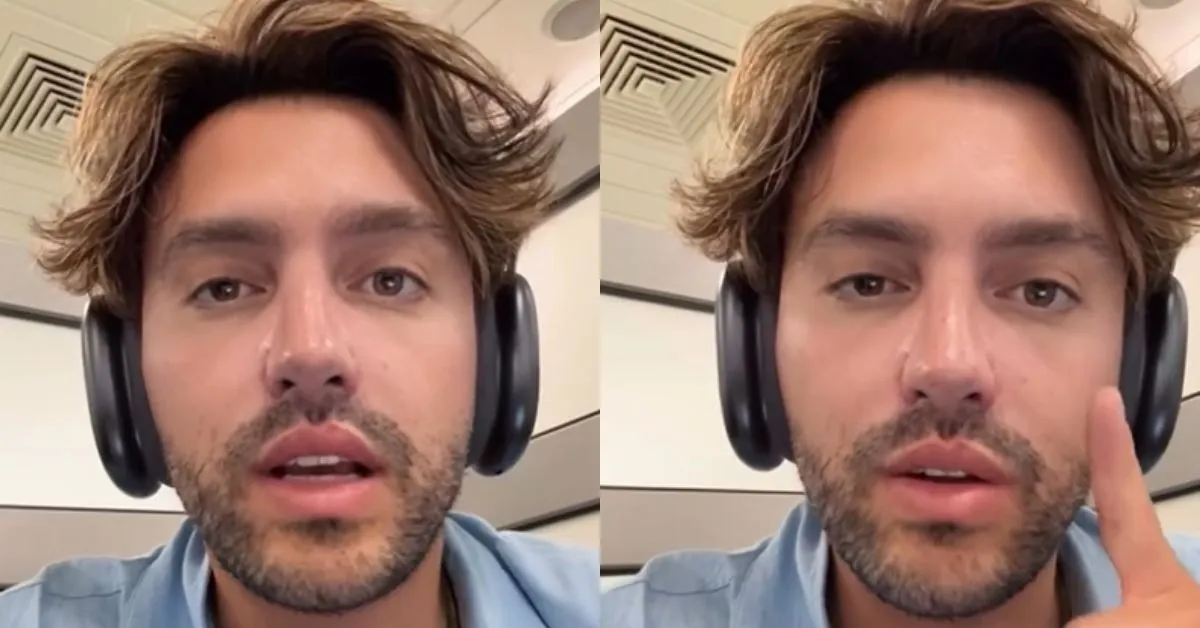 Ator Haysam Ali usou as redes sociais para relatar o roubo de uma mala durante viagem à Grécia.