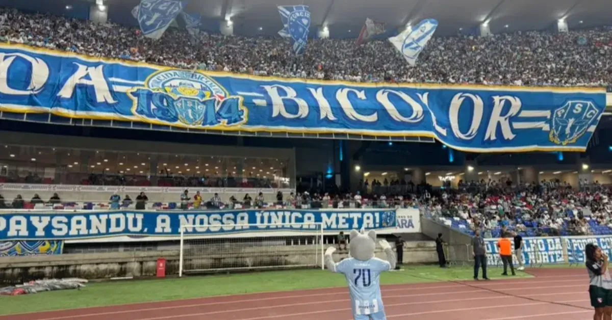 Paysandu garante mais de 11 mil torcedores para jogo no Mangueirão, apesar de anúncio de público zero pela torcida organizada