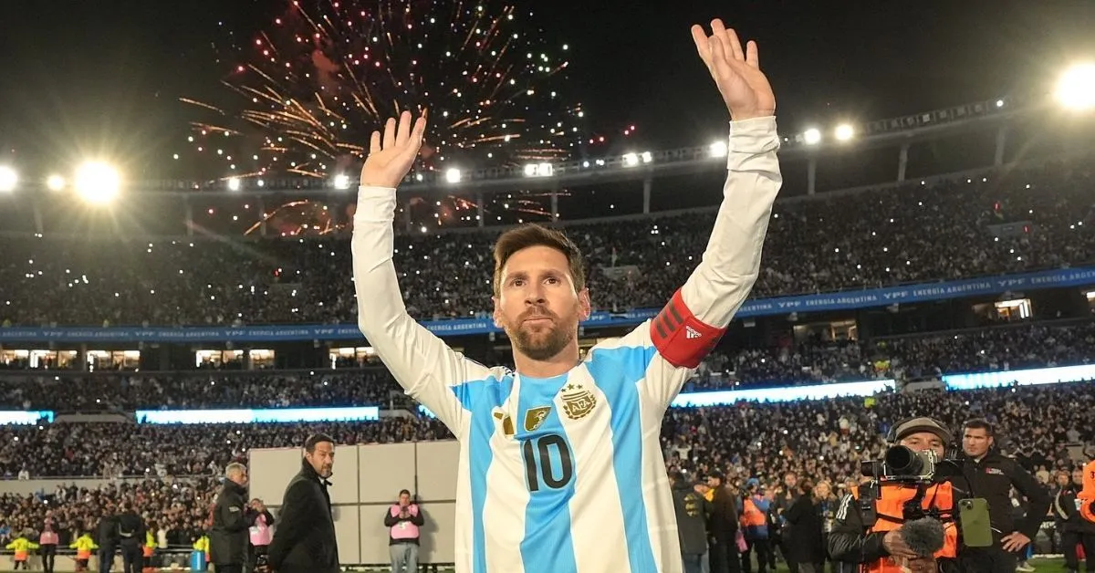 Messi Brilha brilha e agradece ao povo argentino
