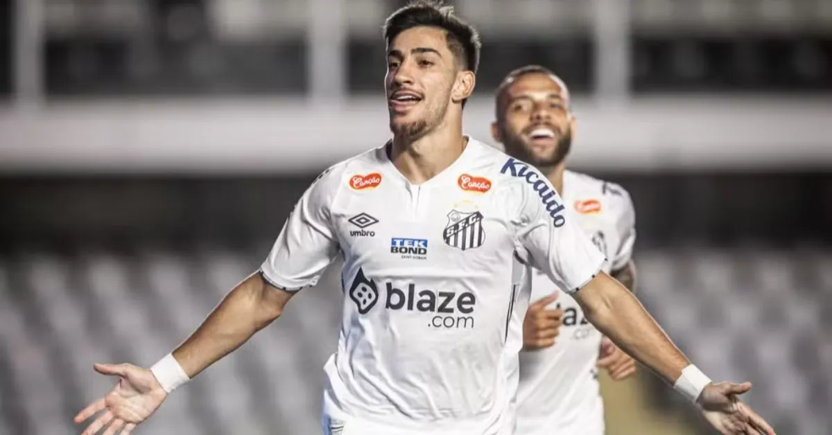 Gol de Pedrinho em Santos x Paysandu na Série B de 2024