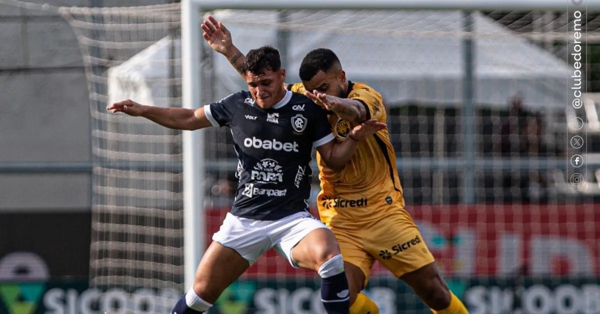 Nicolás Ferreira brilha e ajuda Remo com duas assistências em vitória decisiva