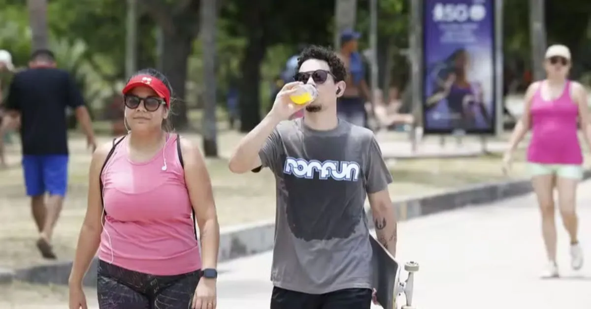 Temperaturas extremas atingem todas as regiões do Brasil, exceto o Sul.