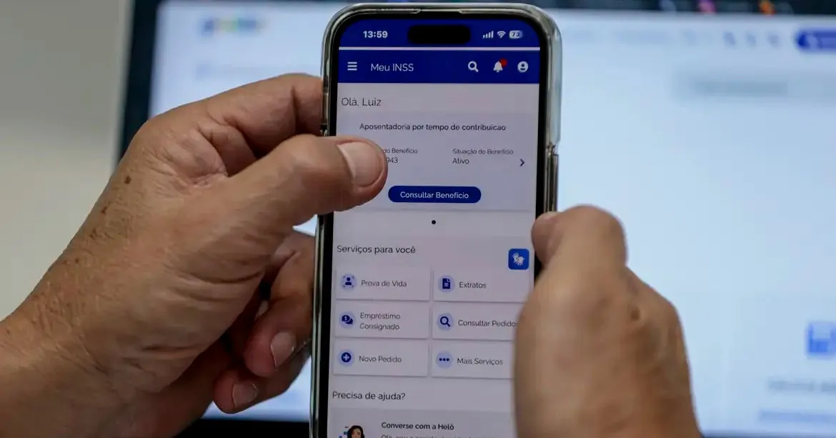 A prova de vida do INSS pode ser realizada pelo aplicativo ou site Meu INSS, de forma rápida e segura.
