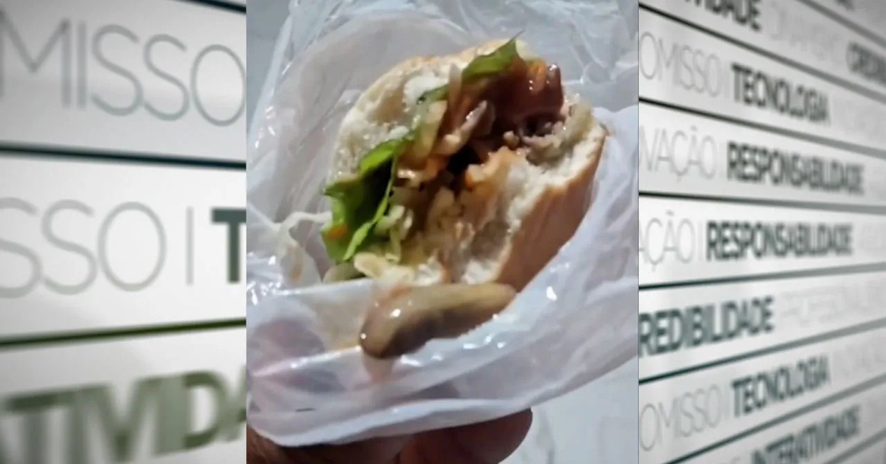 Consumidor encontra lesma no alface de lanche no Tenoné, vídeo viraliza e internautas transformam o susto em uma chuva de piadas.